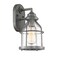 Designers Fountain Brensten 11.75in Weathered Iron 1-Light Outdoor Line Voltage Wall Sconce, Bulb Not Included 23121-WI - alternate 1